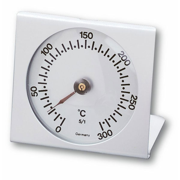 Backofenthermometer Edelstahl +300C