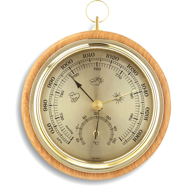 Barometer-Thermo. Buche, 120mm