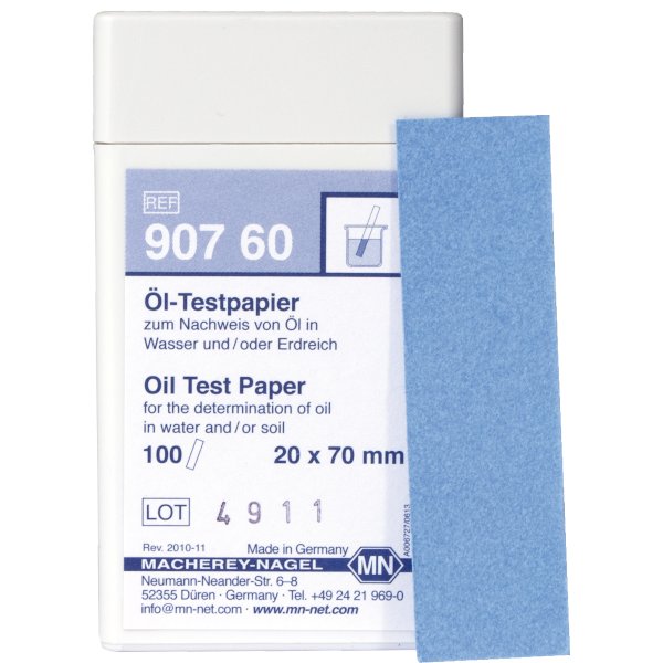 Öl Testpapier qualitativer Nachweis