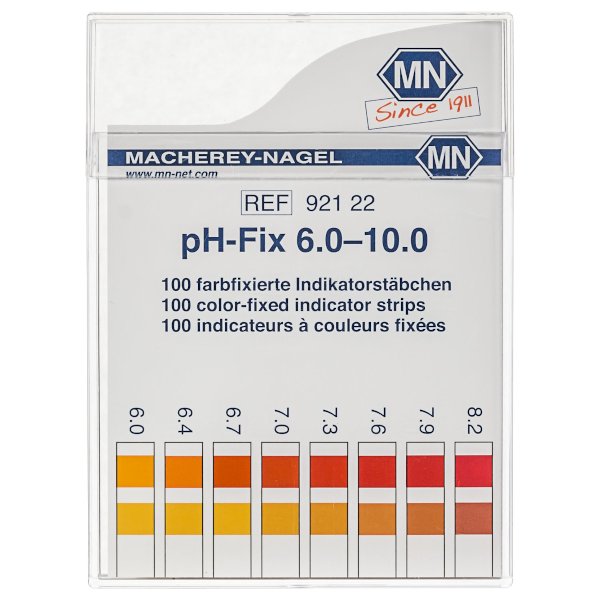 Indikatorstäbchen pH 6.0-10.0, 100 Stk