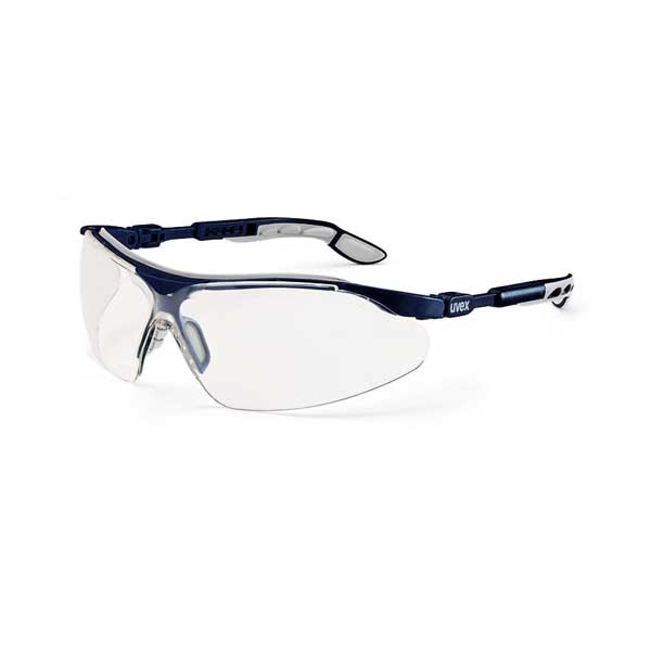 Arbeitsschutzbrille I-VO, blau/grau