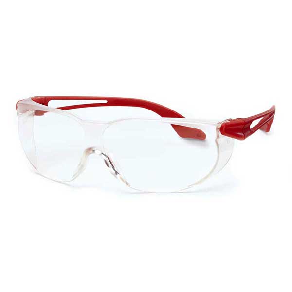 Arbeitsschutzbrille SKYLITE, rotmetallic
