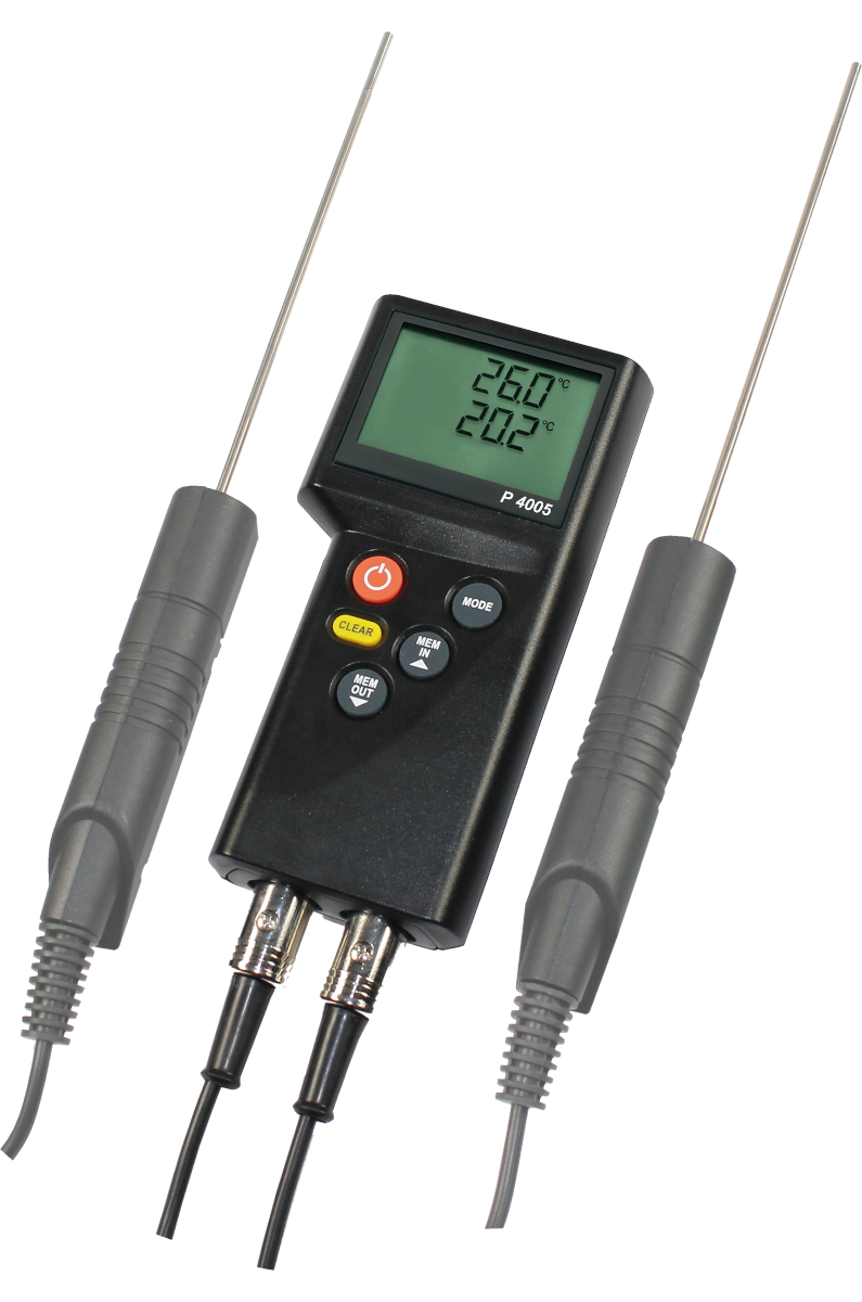 Digital Thermometer P4005 2-Kanal Pt100